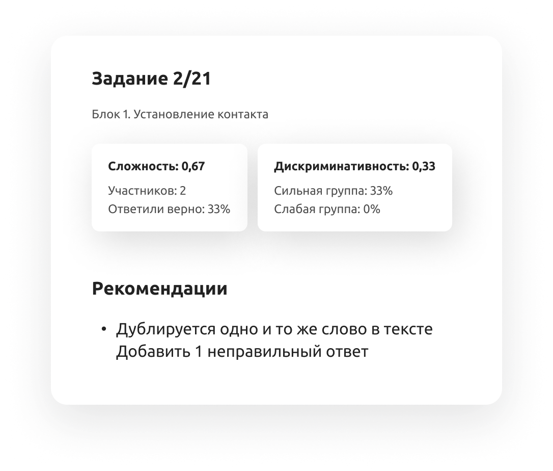 Улучшите качество заданий